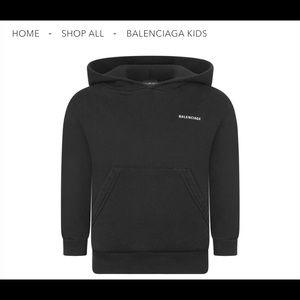Balenciaga sweatshirt/hoodie kids